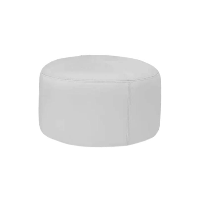 Puff Redondo Branco