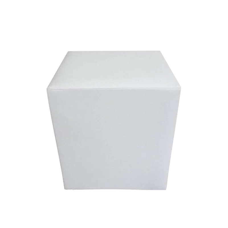 Puff Quadrado Branco